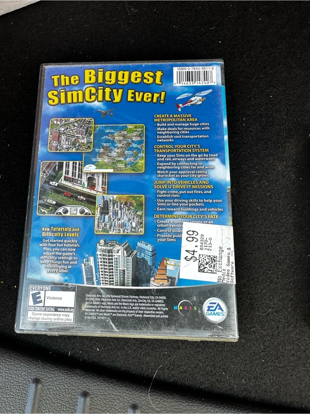 2 games SimCity 4 Deluxe Edition PC -CHAINZ RELINKED 2